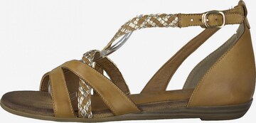 TAMARIS Strap Sandals in Brown