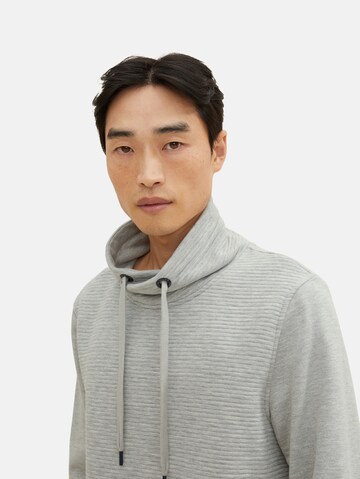 TOM TAILOR Sweatshirt in Grau