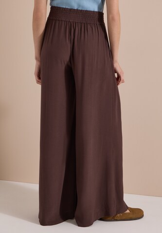 CECIL Wide leg Pants in Brown