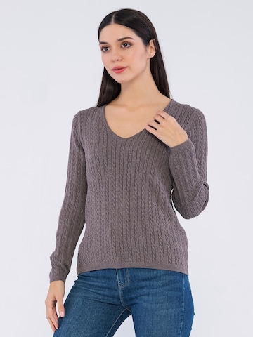 Pullover 'Manon' di Giorgio di Mare in grigio