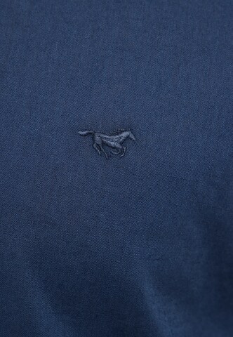 MUSTANG Regular fit Button Up Shirt 'Yuma' in Blue
