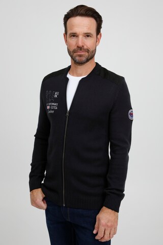 Vestes en maille 'Erland' FQ1924 en noir : devant