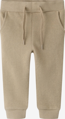 Pantalon 'NBNOBEAR' NAME IT en marron : devant