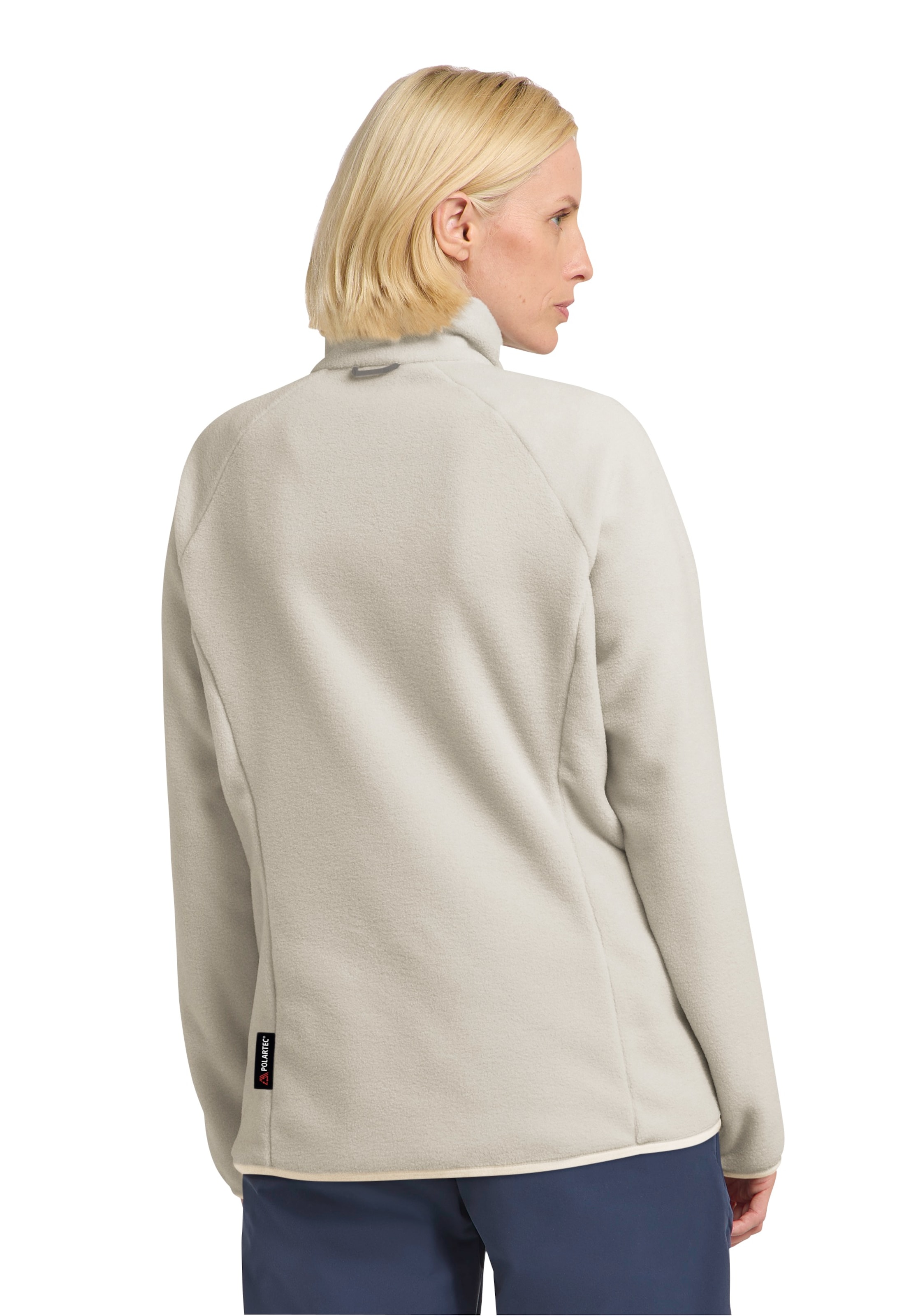 JACK WOLFSKIN Functionele fleece jas 'Moonrise' in Grijs