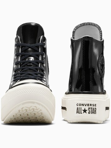 Baskets hautes 'CTAS LIFT DOUBLE STACK' CONVERSE en noir