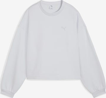 PUMA Sweatshirt 'Wardrobe Essentials' in Grau: Vorderseite