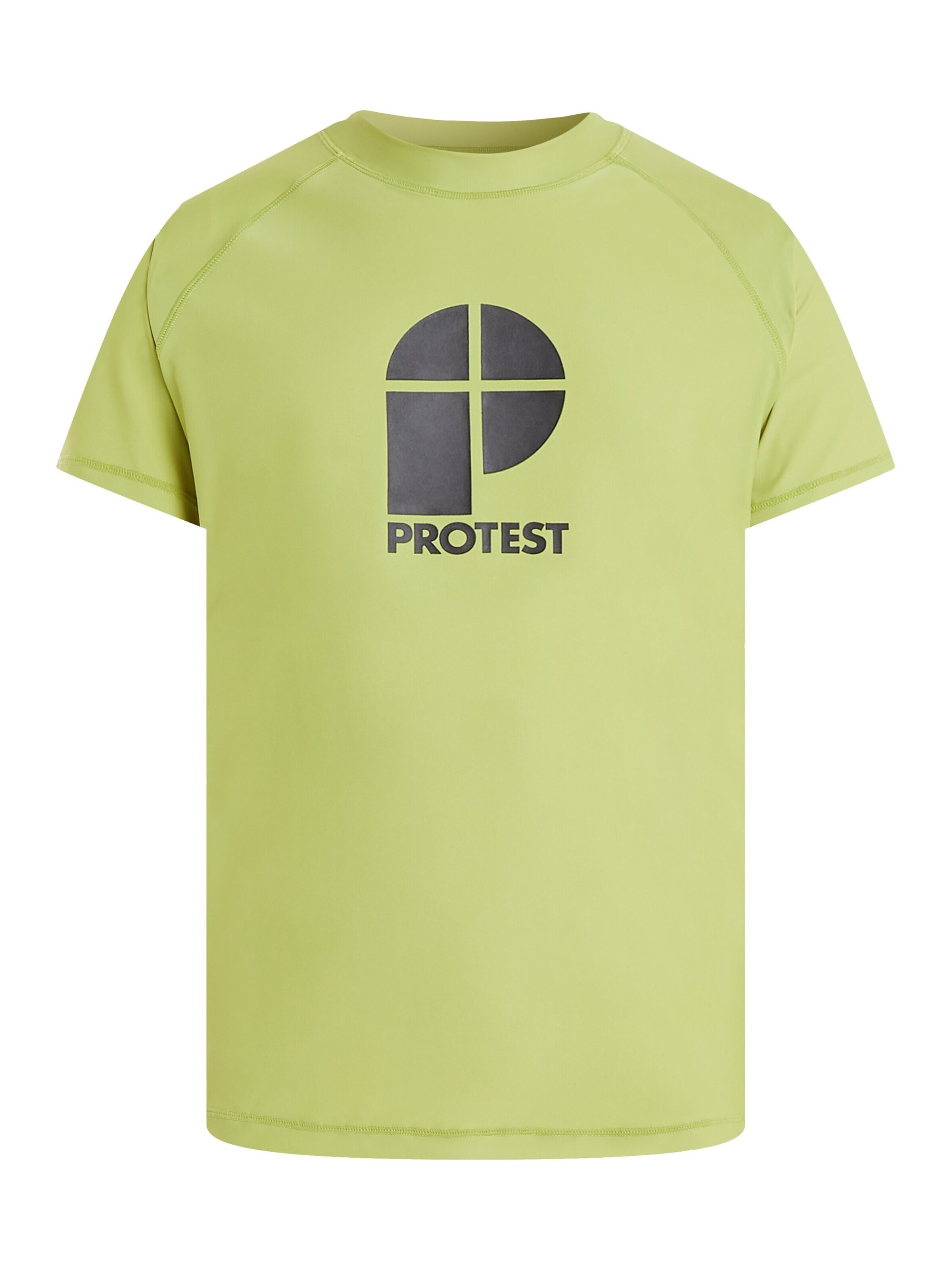 PROTEST Functioneel shirt 'PRTCATER' in Groen: voorkant