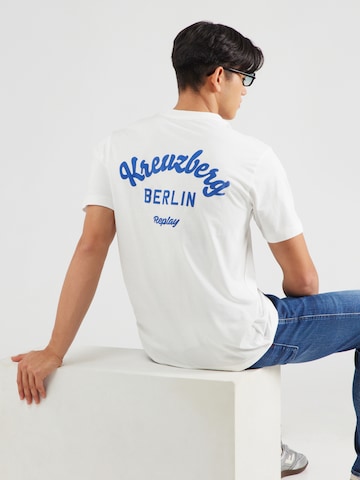 REPLAY Bluser & t-shirts i hvid