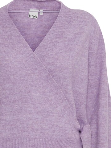 Cardigan ICHI en violet