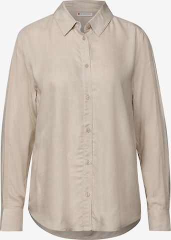 STREET ONE Blouse in Beige: front