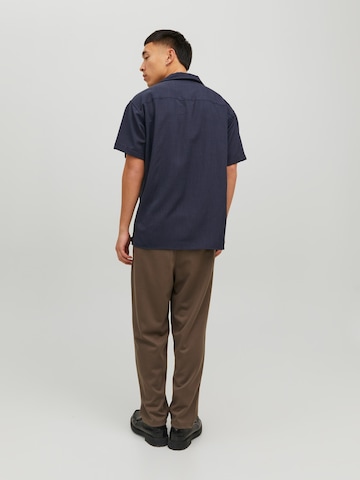 JACK & JONES Средняя посадка Рубашка 'Jude' в Синий