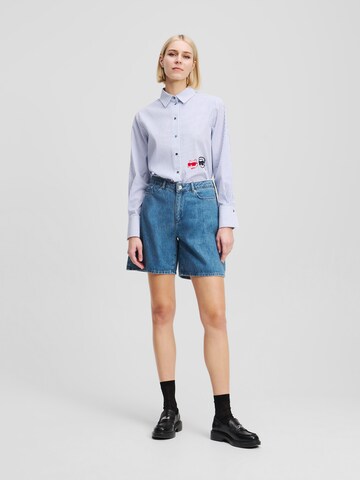 Karl Lagerfeld Regular Jeans in Blue: front