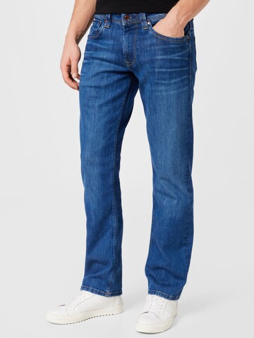 Pepe Jeans Regular Jeans in Blauw: voorkant