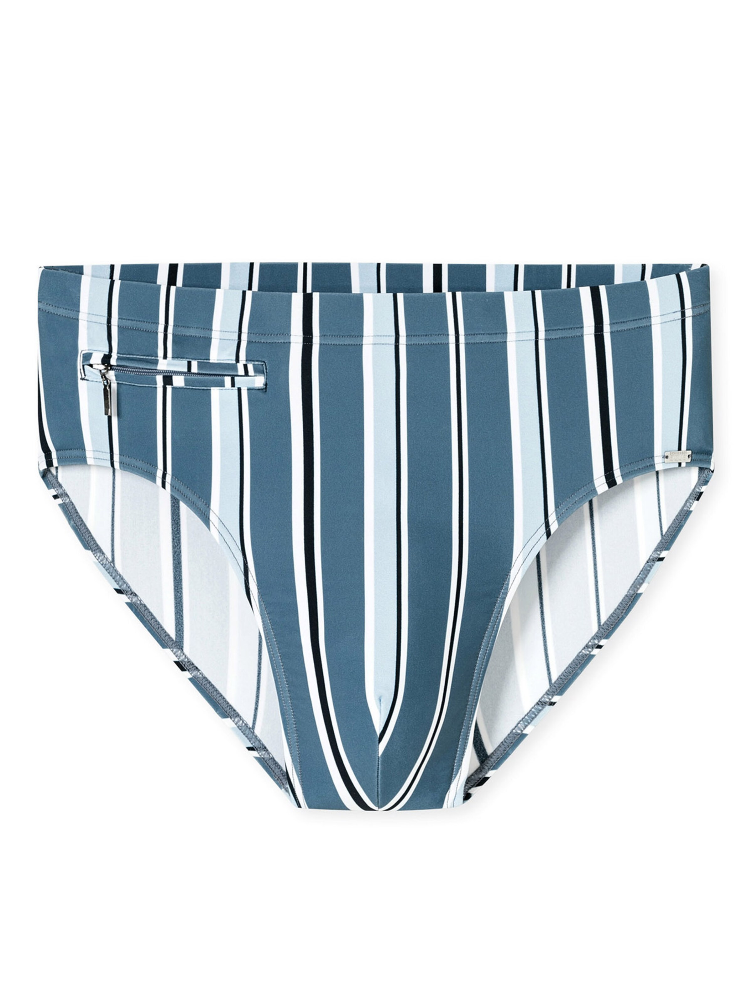 SCHIESSER Zwembroek 'Ocean Swim' in Blauw: voorkant