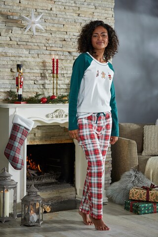 LASCANA Pyjamabroek in Rood: voorkant