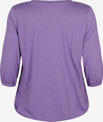 T-shirt 'Lone' Zizzi en violet