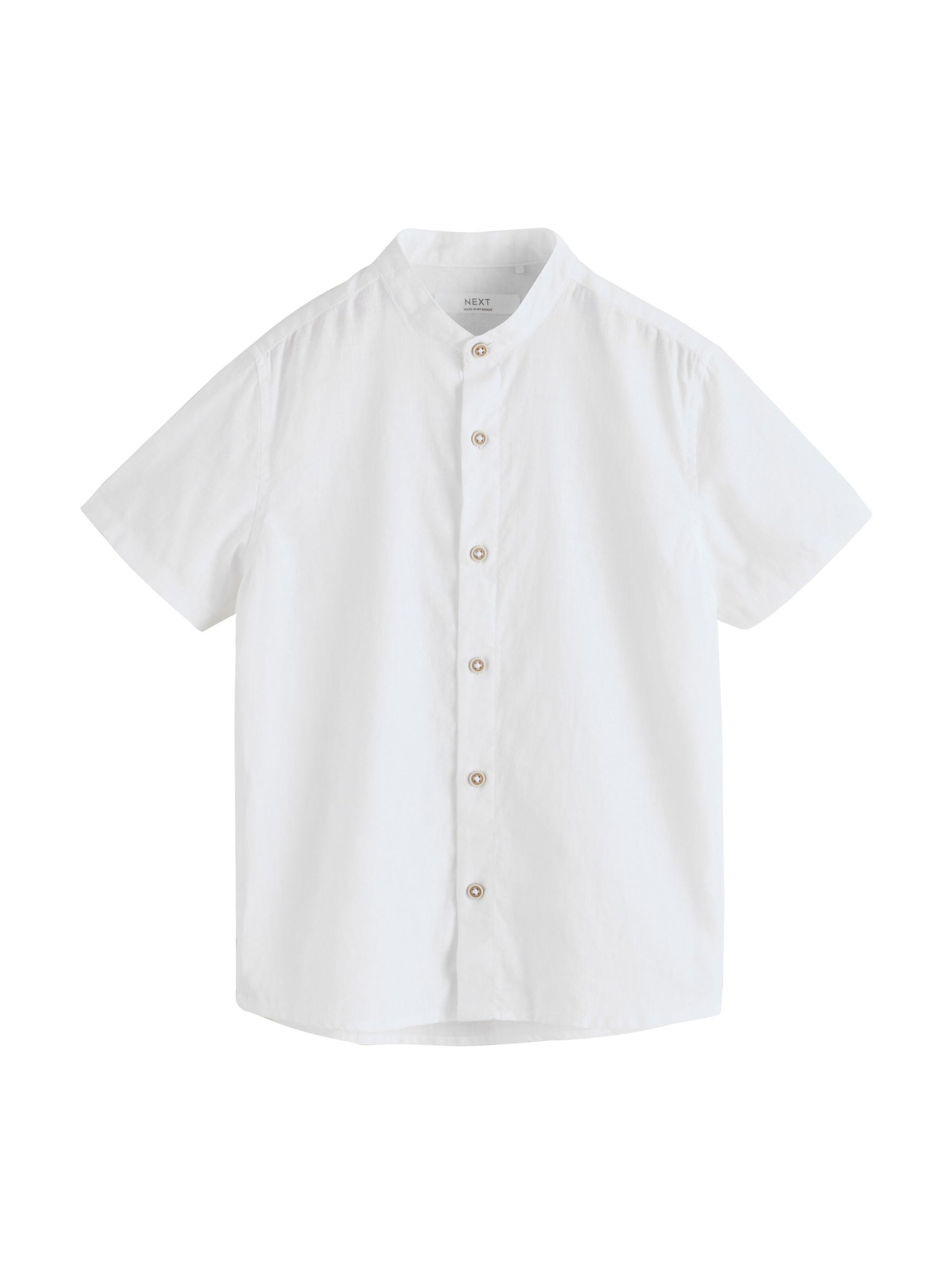 Next Regular Fit Hemd in Weiß: Vorderseite