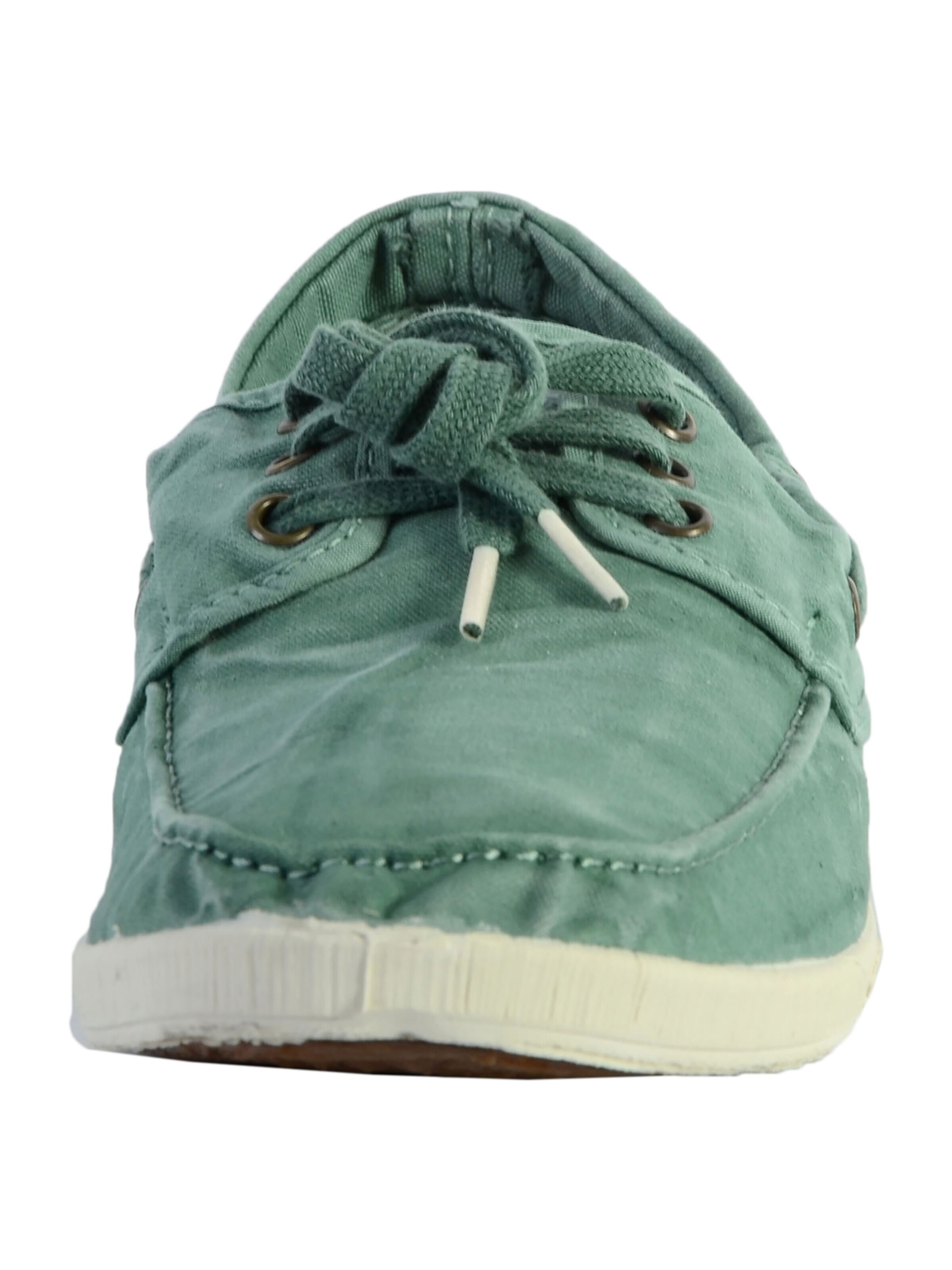 Scarpa stringata di Tamaris in verde