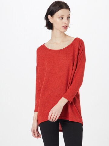 ONLY Shirt 'ELCOS' in Rood: voorkant