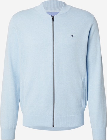 FYNCH-HATTON Neuletakki värissä sininen: etupuoli