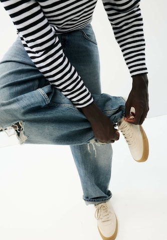 Pull&Bear Tenisky – béžová