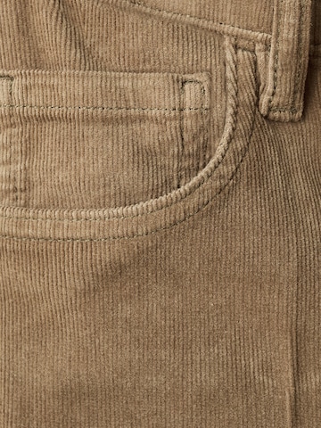 MANGO Bootcut Jeans in Braun