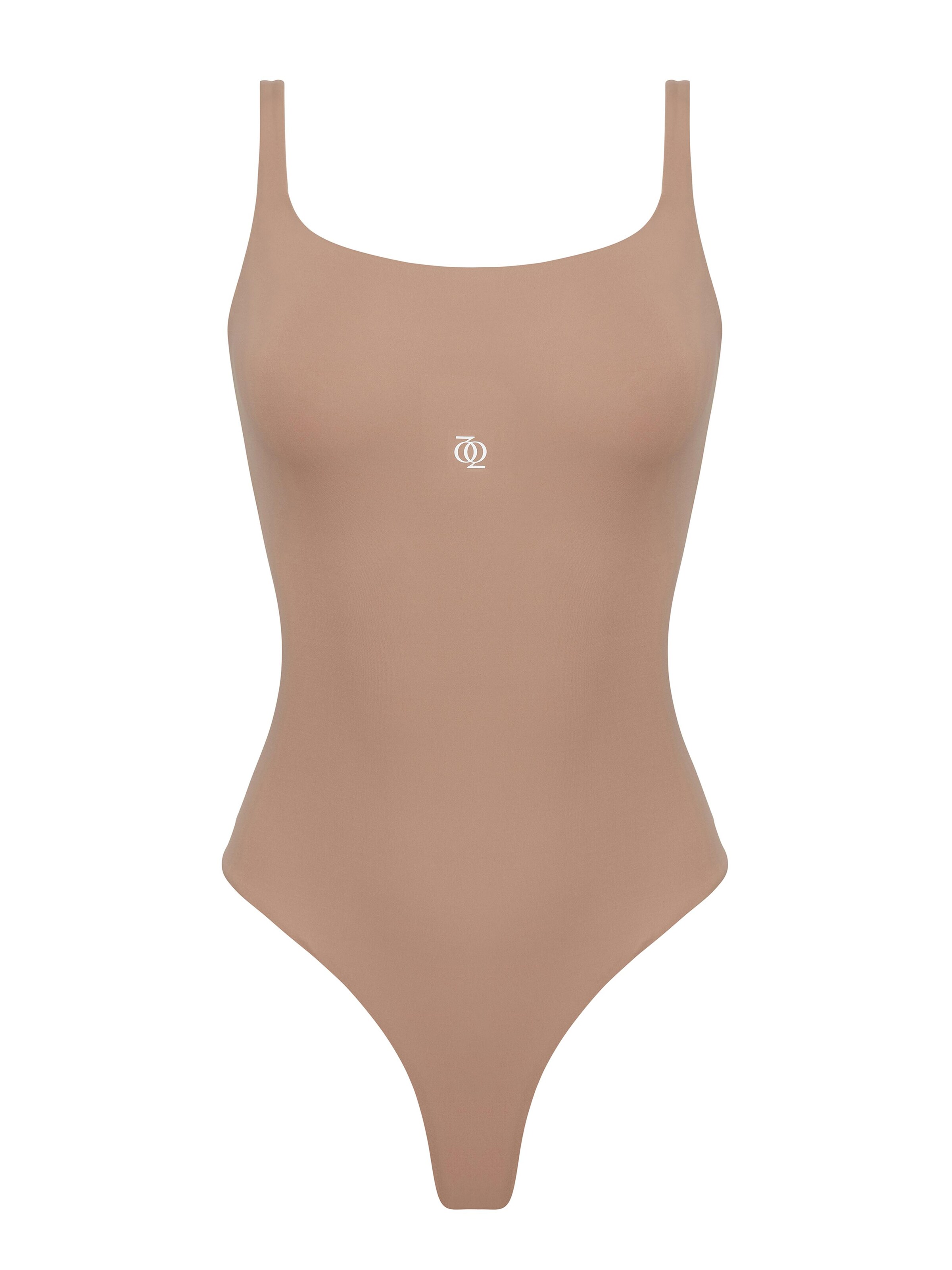 GOD SAVE QUEENS Bodysuit in Brown: front