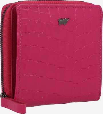 Braun Büffel Wallet 'Verona' in Pink