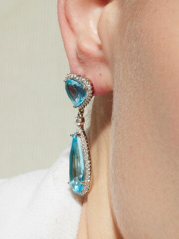 Orecchini 'Saiga' di Luxenter in blu