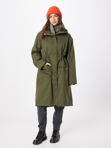 Manteau d’hiver 'Sally' Lindex en vert : devant