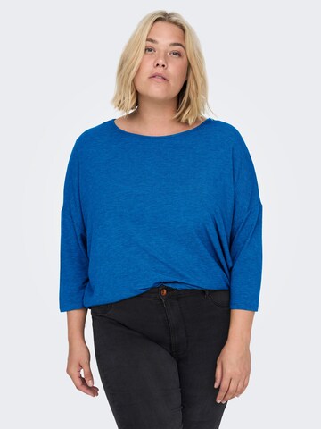 ONLY Carmakoma - Camiseta 'Lamour' en azul