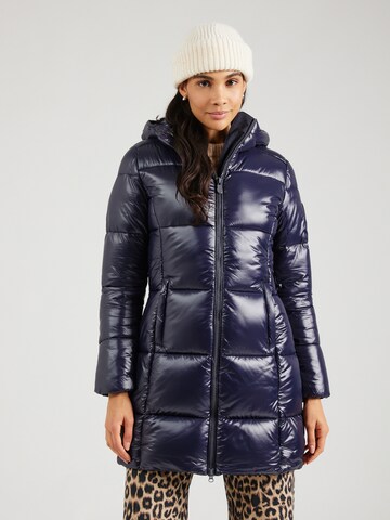 SAVE THE DUCK Winter Coat in Blue: front