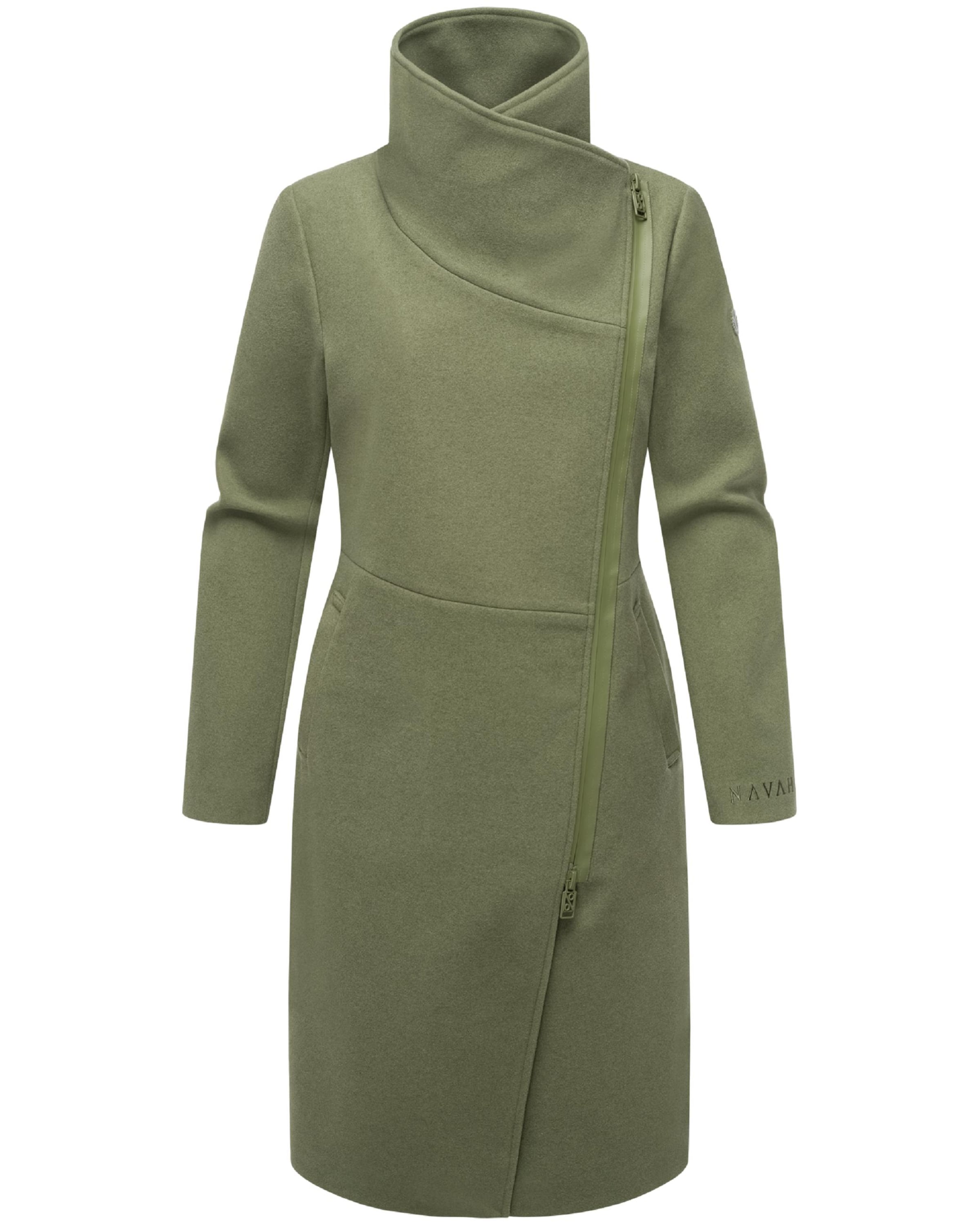 Cappotto di mezza stagione 'Samtrose' di NAVAHOO in verde