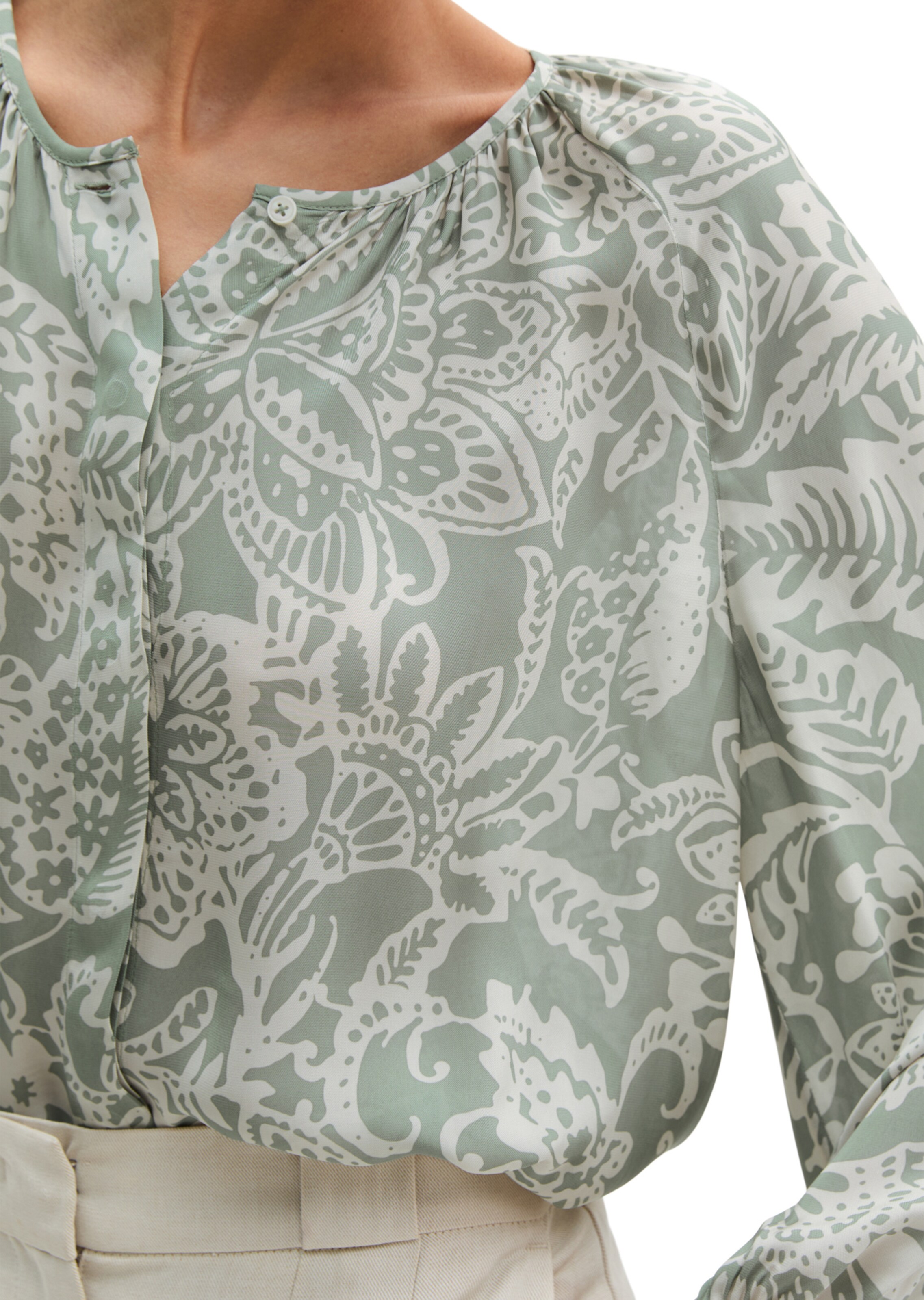 Marc O'Polo Bluse in Grün