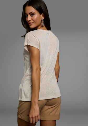 LAURA SCOTT Shirt in Beige