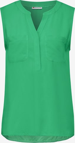 STREET ONE Bluse in Grün: Vorderseite