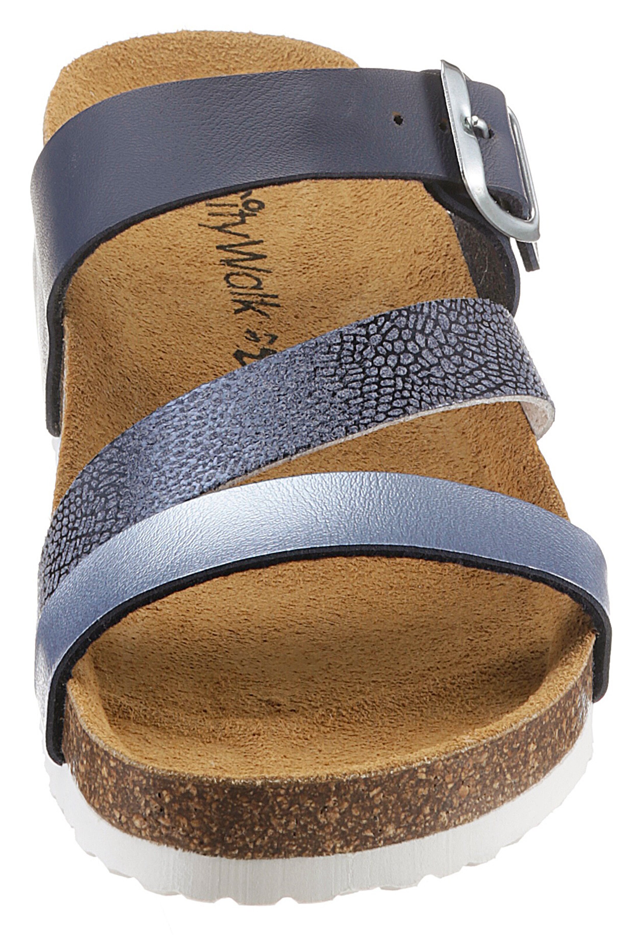 CITY WALK Mules in Grey