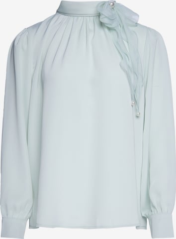 faina - Blusa 'GLOW' em verde: frente