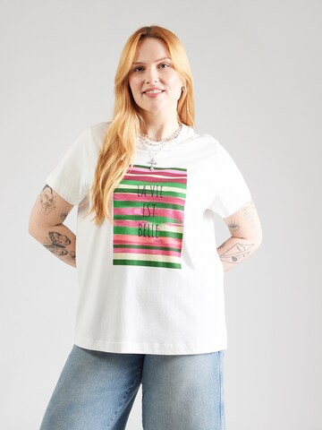 Vero Moda Curve Shirt in White: front