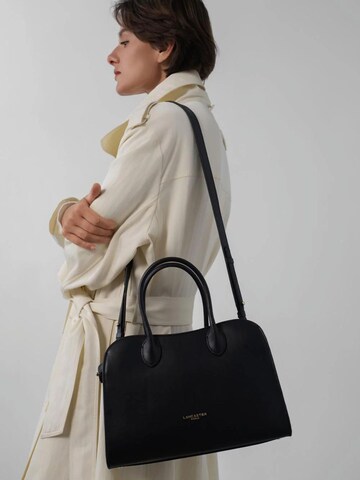 LANCASTER Paris Handtasche 'Lancaster Sac à main Zippé M Donna Hopper Noir'‌‌‌‌‌‌‌‌‌ in Schwarz