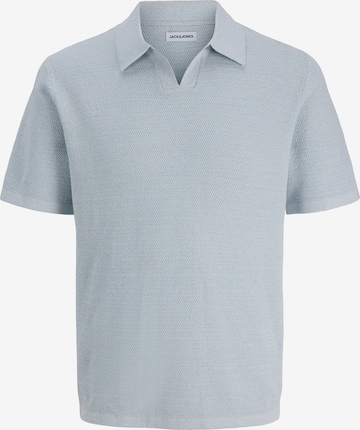 JACK & JONES Svetr 'JJEGEORGE' – modrá: přední strana