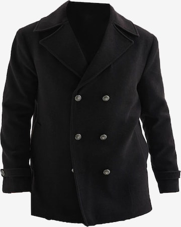 AntiochPrijelazni kaput - crna boja: prednji dio