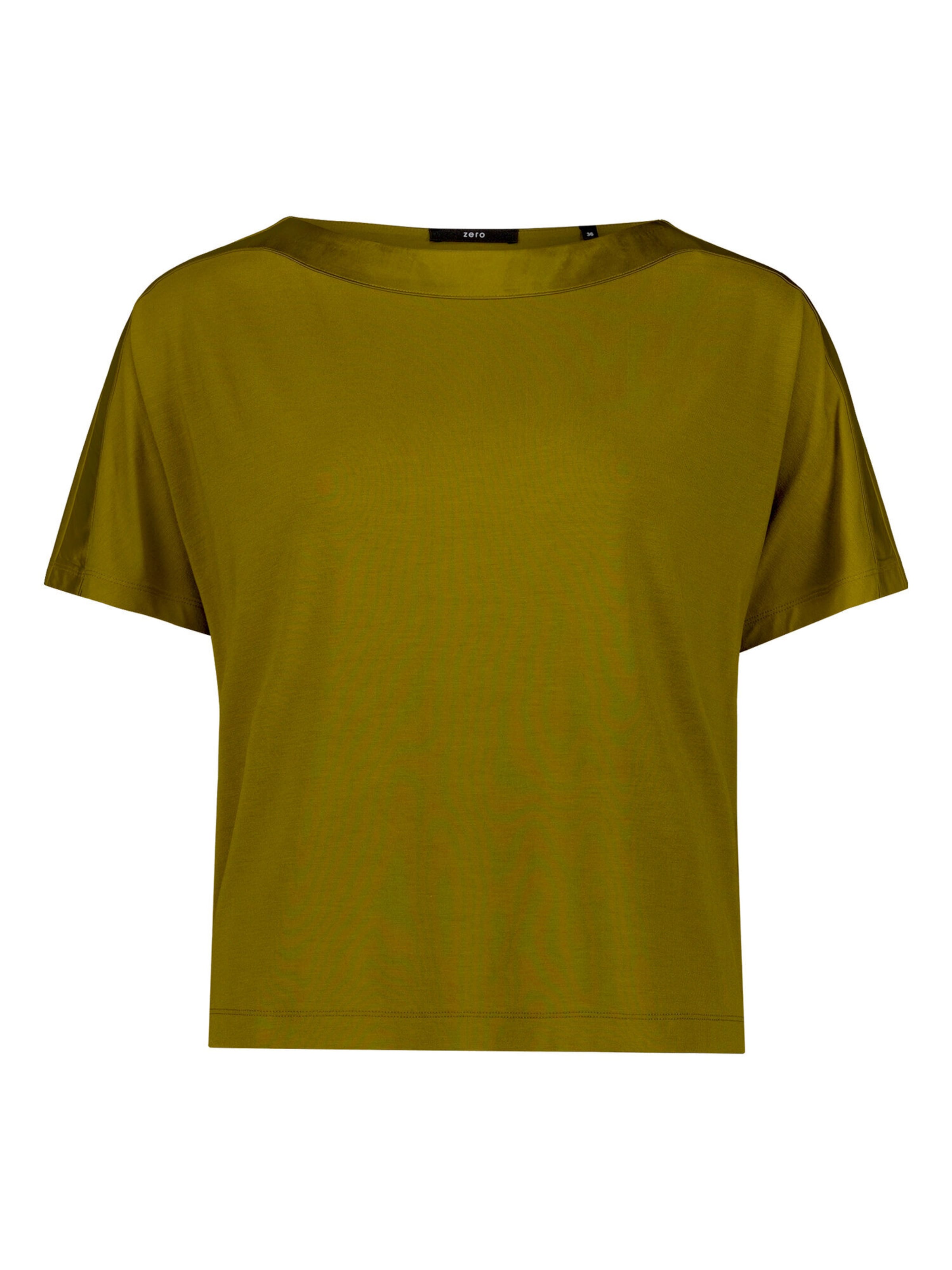 zero Shirt in Groen: voorkant