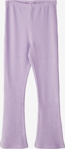 évasé Leggings s.Oliver en violet : devant