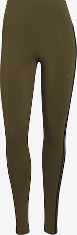 ADIDAS ORIGINALS Skinny Leggings in Green: front