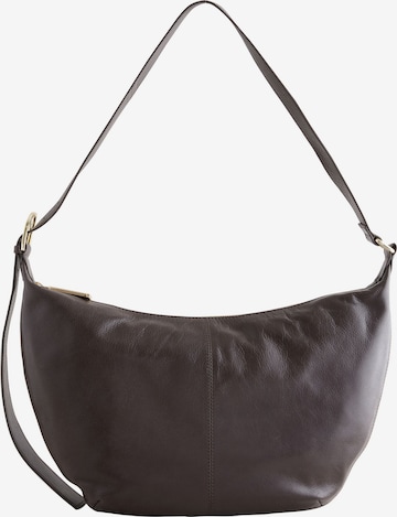 Next - Mala de ombro em castanho: frente