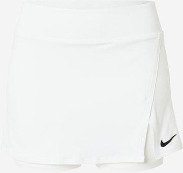 NIKE Spódnica sportowa w kolorze biały: przód