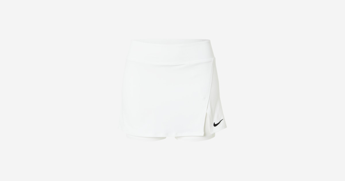NIKE Athletic Skorts in White ABOUT YOU