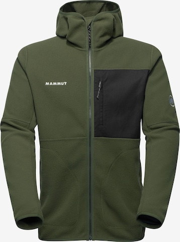 MAMMUT Funktionsfleecejacke 'Tamaro' in Grün: Vorderseite