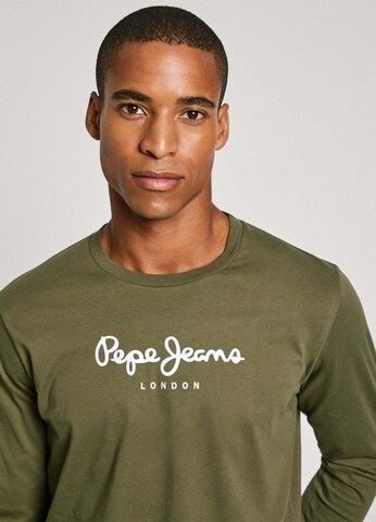 Maglietta ' EGGO ' di Pepe Jeans in verde